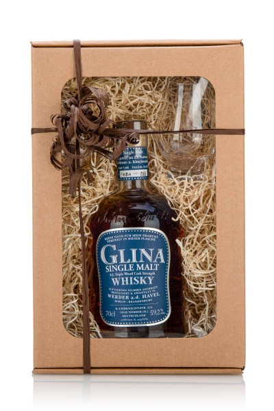 Geschenkset | 8 Jahre Single Malt Triple Cask | 2 Glencairn Gläser