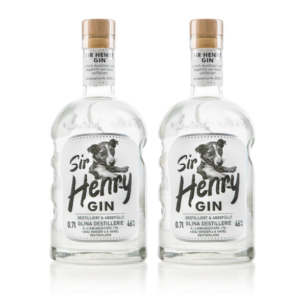 Sir Henry Gin | 2er-Paket | 0,7 L