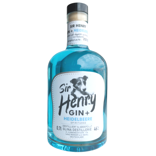 Sir Henry Gin | mit Heidelbeere | 0,7 L