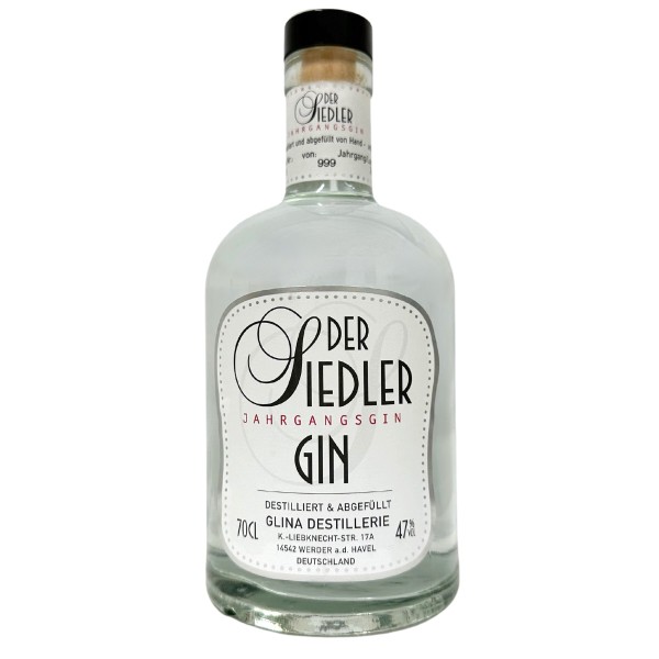 Der Siedler Gin | Classic | 0,7L